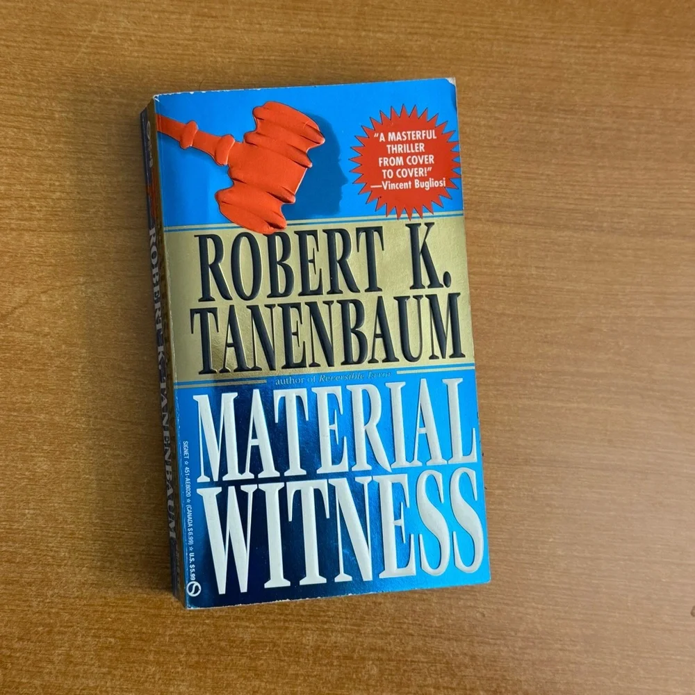 Material Witness Book‎ by Robert K. Tanenbaum
